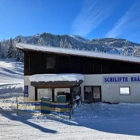 Bergblick Am Rande Der Wildnis Sibratsgfäll